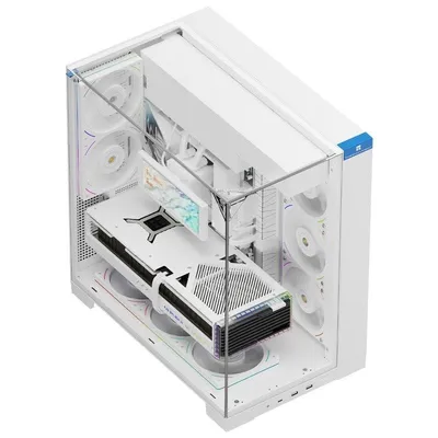 PC-Gehäuse Thermalright A70 White ATX micro ATX Mini-ITX Gehärtetes Glas Multi