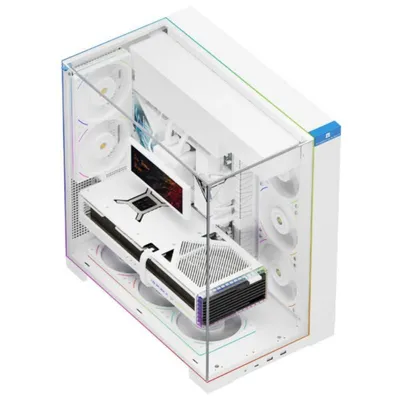 PC-Gehäuse Thermalright A70 ARGB WHITE ATX Gehärtetes Glas Weiß