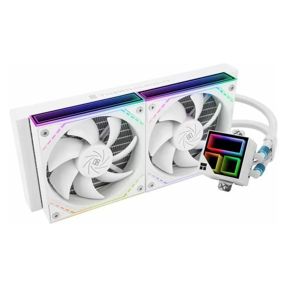 Flüssigkeitskühlung Thermalright Frozen Infinity 240mm 2 Lüfter Weiß