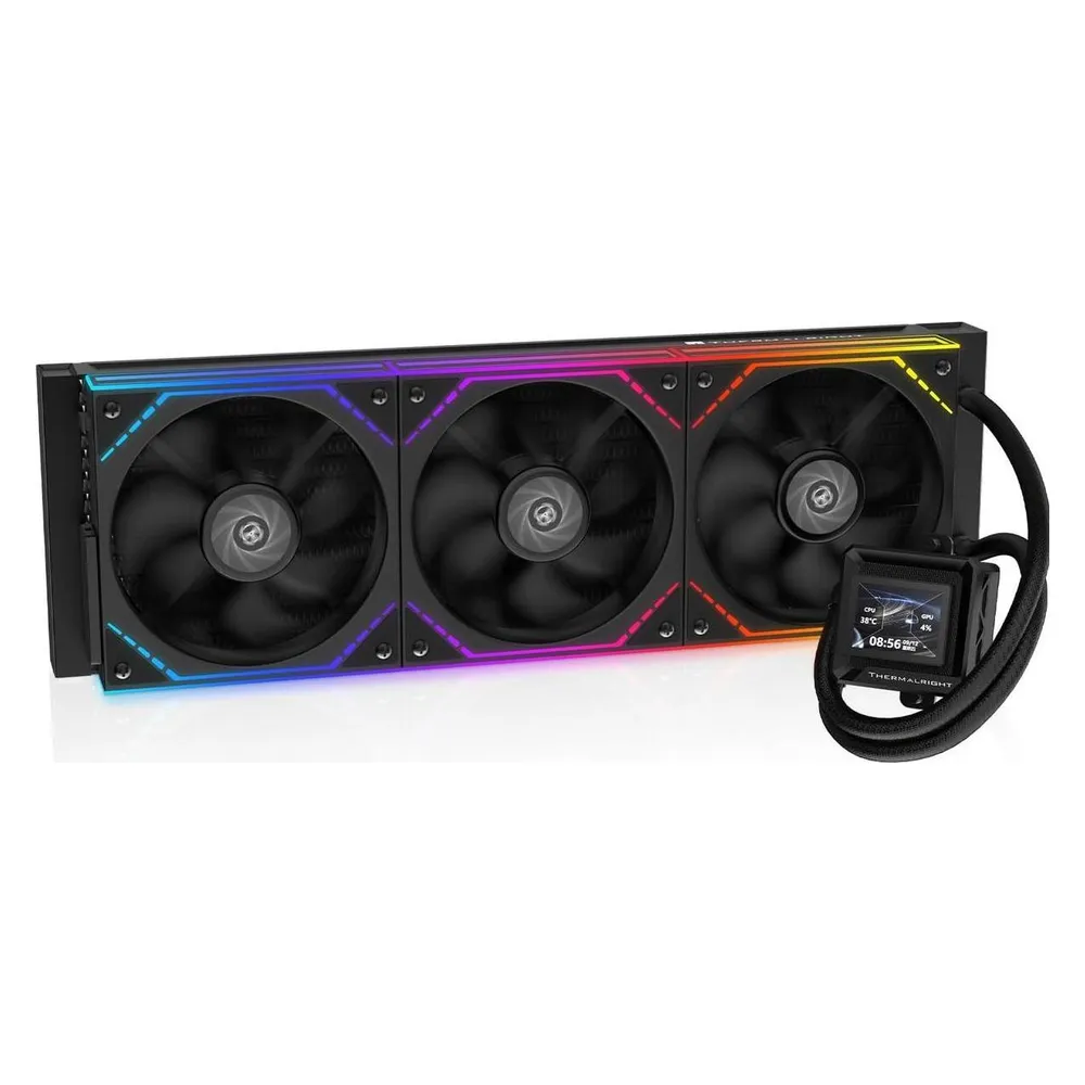 Flüssigkeitskühlung Thermalright Frozen Warframe 360 SE ARGB 360mm 3 Lüfter LCD-Display