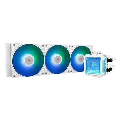 Refrigeración Líquida Thermalright Frozen Warframe PRO 360mm 3 Ventiladores ARGB LCD