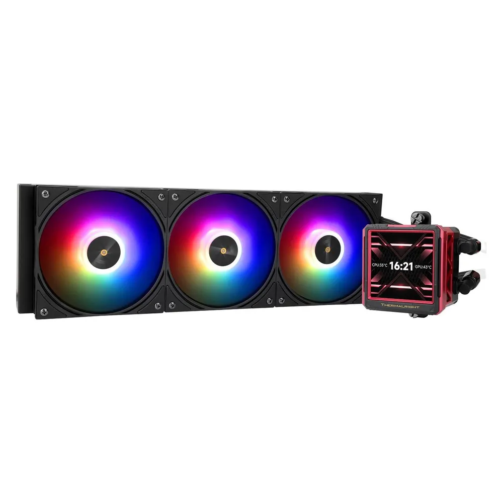 Refrigeración Líquida Thermalright Frozen Warframe 360 ULTRA 397mm 3 Ventiladores LED