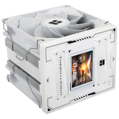 Luftkühlung Thermalright Sockel LGA1851/1700/1200/115X AM5/AM4 120mm Burst Assassin 120 Vision SCHWARZ IPS Bildschirm Dual Fan AGHP