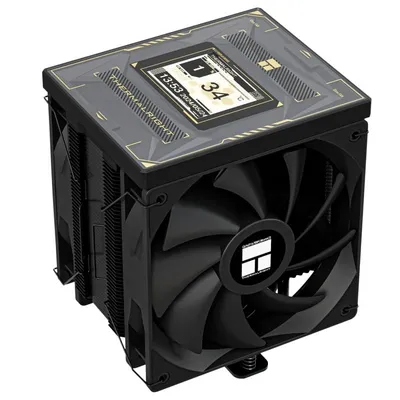 Thermalright Luftkühlung Sockel LGA1851/1700/AM5 120mm Burst Assassin 120 Vision SCHWARZES IPS-Display