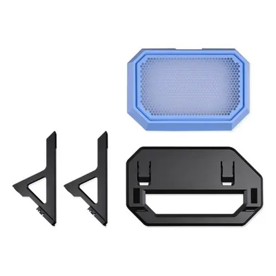 Kit Konvertierungsturm zu Rack Thermaltake AC-076-ONFNAN-A1 Midi Tower Schwarz Blau
