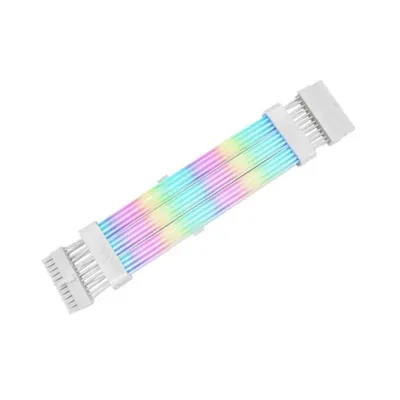 Kabel Thermaltake AC-081-CN6NAN-A1 24-PIN ARGB Weiß 0,202 m