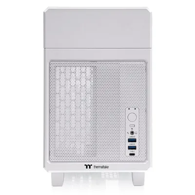 Thermaltake The Tower 200 Mini-ITX-PC-Gehäuse, weiß, USB-C SFX-kompatibel
