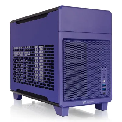PC-Gehäuse Thermaltake TR100 Mini Tower Violett Mini-ITX