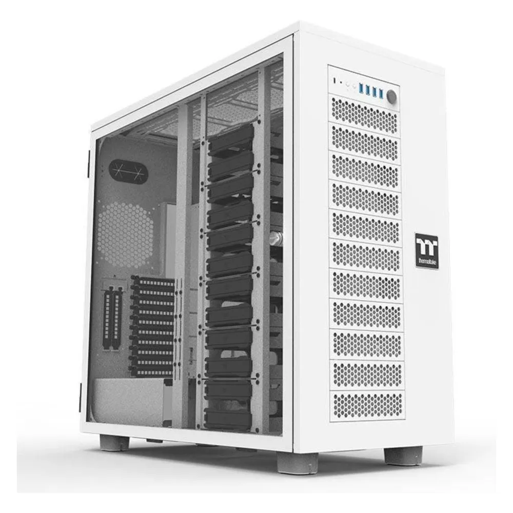 PC-Gehäuse Thermaltake AX700 TG Weiß Tower Glasfenster E-ATX XL-ATX