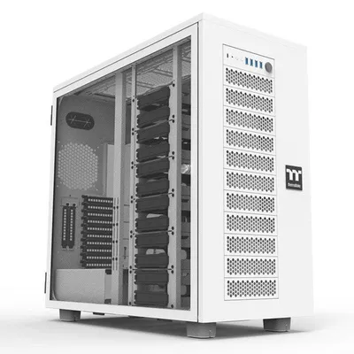PC-Gehäuse Thermaltake AX700 TG Weiß Tower Glasfenster E-ATX XL-ATX