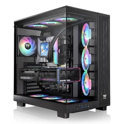 PC-Gehäuse Thermaltake View 380 XL TG ARGB tempered glass ARGB 4x120mm ATX