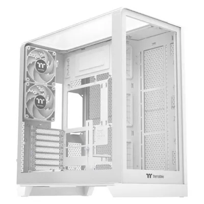 ATX Tower Thermaltake View 390 TG Snow White Glas USB-C Gaming