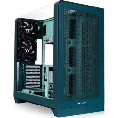 PC-Gehäuse Thermaltake View 390 Air Midi Tower Teal Seitenfenster
