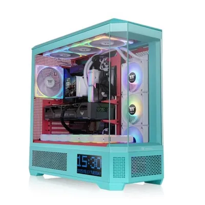 PC-Gehäuse Thermaltake CA-11H-00FLWN-00 Full Tower Mint ATX EATX Glass RGB