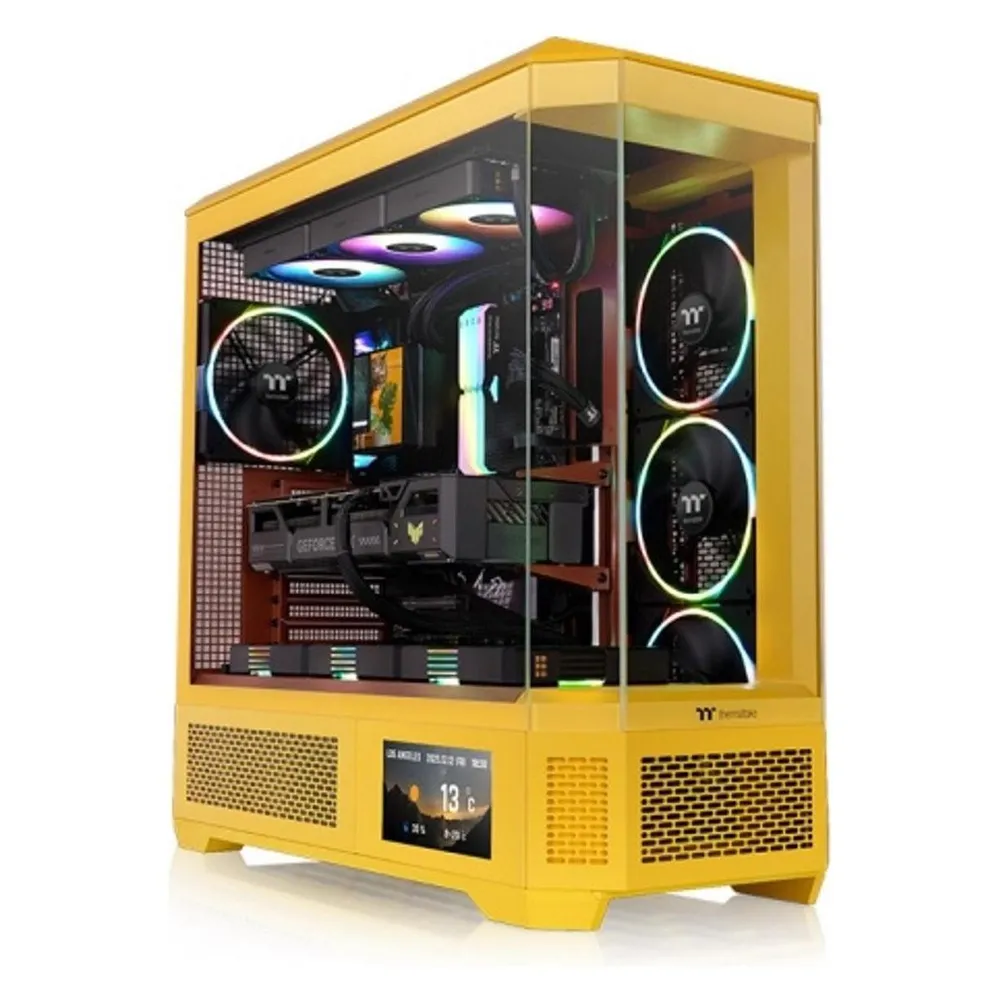 PC-Gehäuse Thermaltake CA-11H-00FMWN-00 Full Tower ATX EATX Glas Caramel RGB