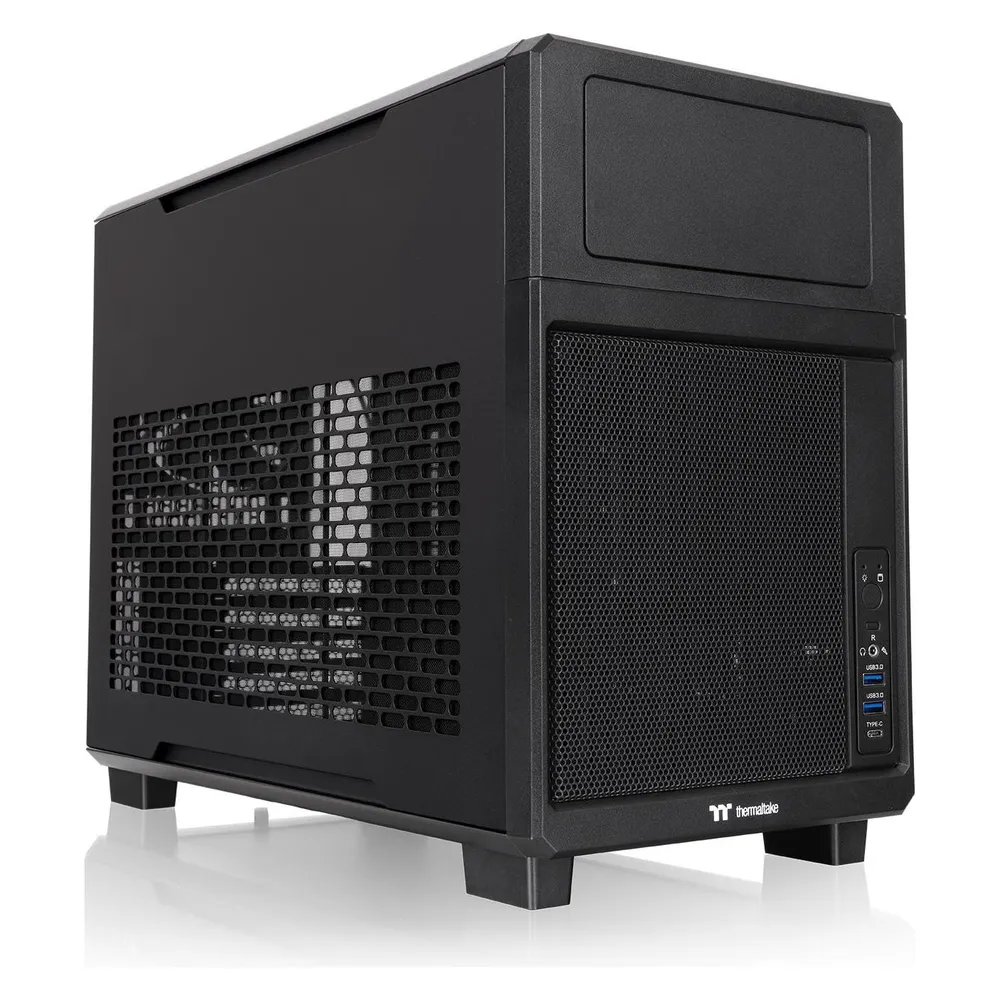Gehäuse Thermaltake TR200 WS Schwarz Mini-ITX micro ATX