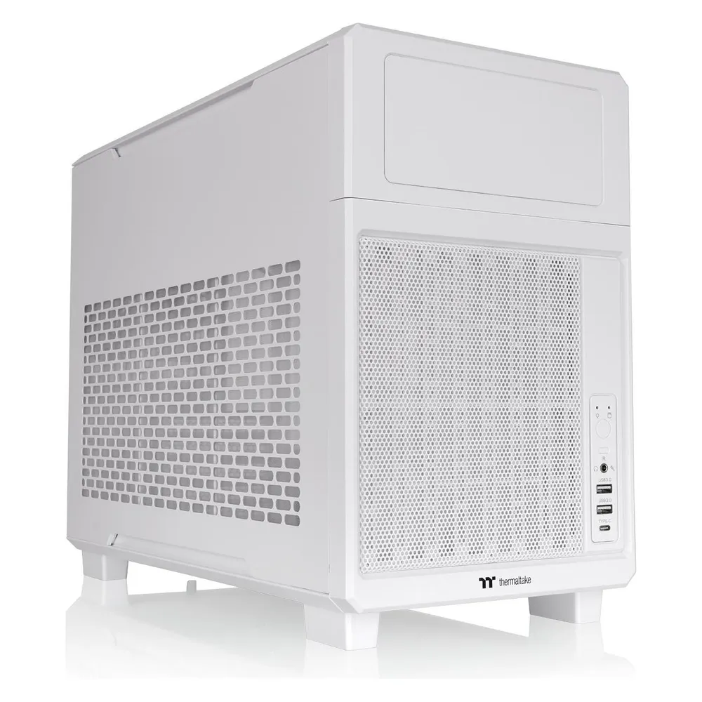 PC-Gehäuse Thermaltake TR200 WS Mini-ITX micro ATX Weiß