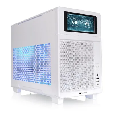 PC-Gehäuse Thermaltake TR200 WS Mini-ITX micro ATX Weiß