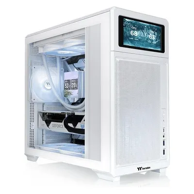 PC-Gehäuse Thermaltake TR300 TG Mittelturm Seitenfenster Weiß