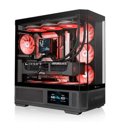 ATX Tower Thermaltake View 370 TG ARGB Glas USB-C Gaming