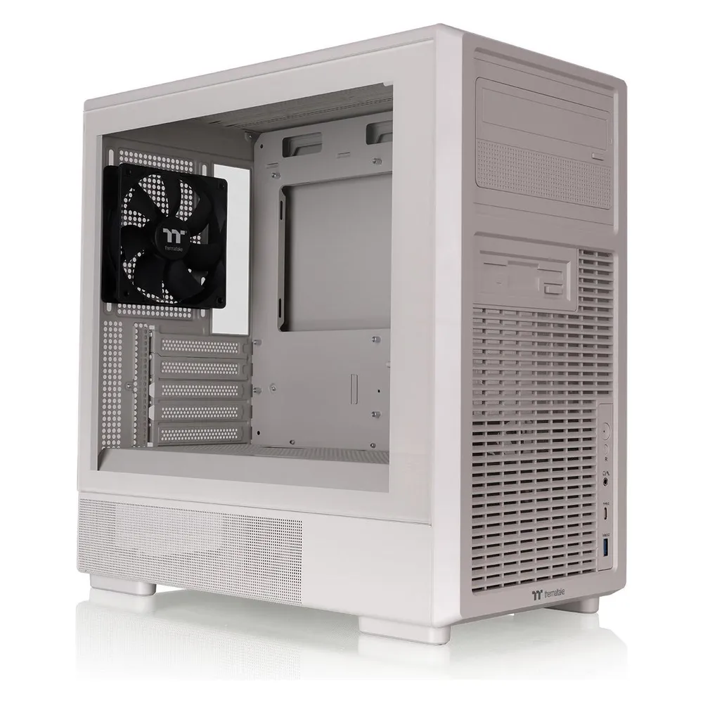 Gehäuse Micro Tower Thermaltake Retro 260 TG Weiß Gehärtetes Glas Mini ITX