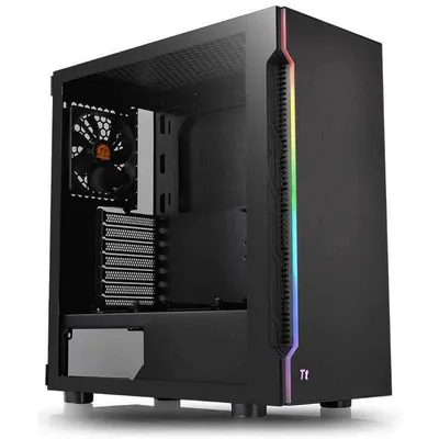 Thermaltake H200 TG RGB gehärtetes Glas USB 3.1 Schwarz