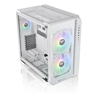 Thermaltake View 51 ARGB Snow Edition gehärtetes Glas USB 3.0