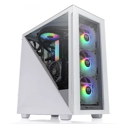 Thermaltake Divider 300 TG Snow gehärtetes Glas USB 3.0