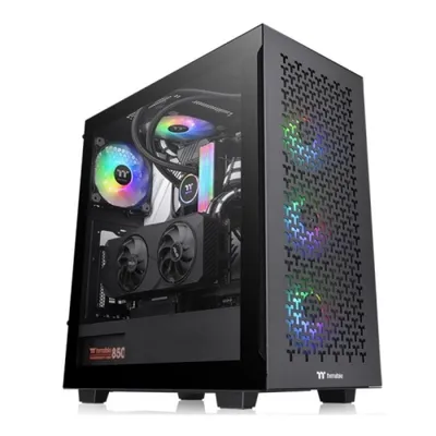 Thermaltake V350 TG Air gehärtetes Glas USB 3.0