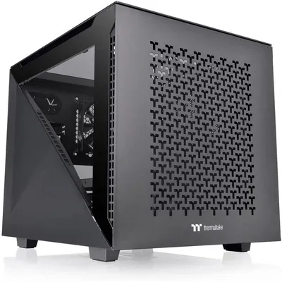 Thermaltake Divider 200 TG Air Micro Gehäuse gehärtetes Glas USB 3.0
