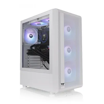 Thermaltake S200 TG ARGB Schnee gehärtetes Glas USB 3.0