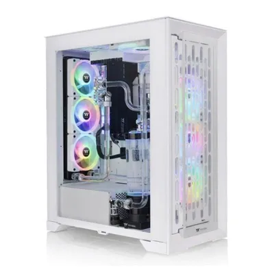 PC-Gehäuse Thermaltake CTE T500 TG Full Tower Weiß ARGB