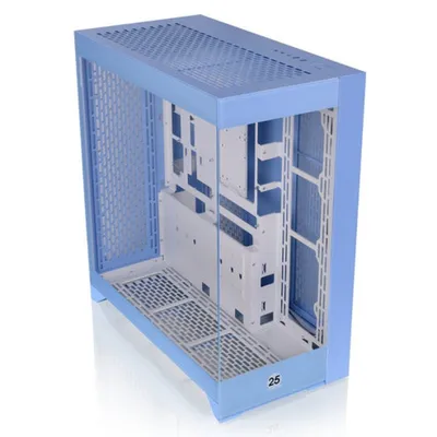 Thermaltake CTE E660 MX Blaues ATX-EATX-Gehäuse aus gehärtetem Glas mit 420-mm-Kühlerunterstützung