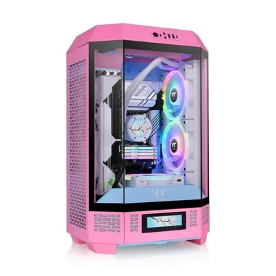 Gehäuse Thermaltake Tower 300 Bubble Pink Micro Tower Rosa