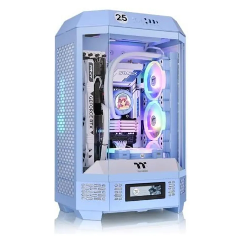 Thermaltake The Tower 300 Hydrangea Blue