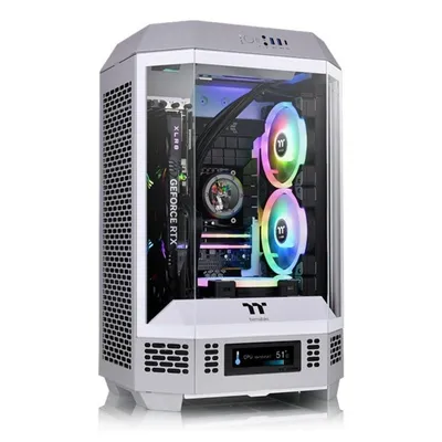 PC-Gehäuse Thermaltake Tower 300 Limestone Micro ATX Mini-ITX 2x140mm Lüfter PC-Gehäuse Thermaltake Tower 300 Limestone Micro ATX Mini-ITX 2x140mm Lüfter