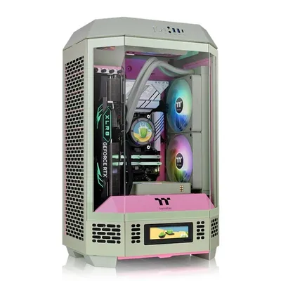 Thermaltake Micro ATX Tower Plum SPCC 4 Erweiterungssteckplätze ohne Netzteil