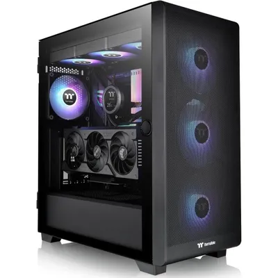 Thermaltake S250 Tg Atx Box 2xUSB 3.2 Argb ohne Netzteil schwarz