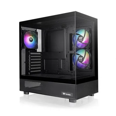 PC-Gehäuse Thermaltake View 270 Plus TG ARGB Schwarz Midi Tower ATX
