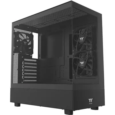 Gehäuse PC Thermaltake Pureline 270 Schwarz Tower Midi Glas Paneele 360mm Radiatoren