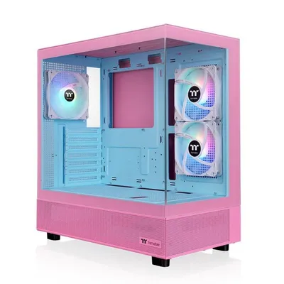 PC-Gehäuse Thermaltake View 270 Plus TG Rosa Gehärtetes Glas ATX