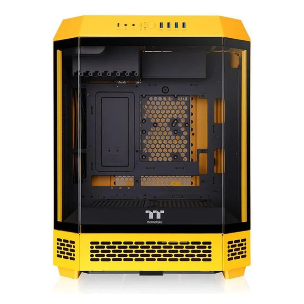 PC-Gehäuse Thermaltake The Tower 600 Gelb ARGB Glas ATX Gaming