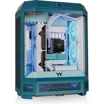 PC-Gehäuse Thermaltake The Tower 600 Transformative Teal Midi Tower