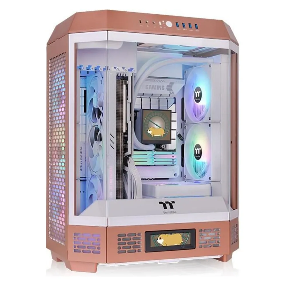 PC-Gehäuse Thermaltake The Tower 600 Moca ATX Gehärtetes Glas Gaming