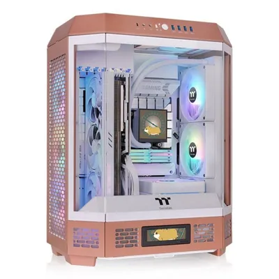 PC-Gehäuse Thermaltake The Tower 600 Moca ATX Gehärtetes Glas Gaming