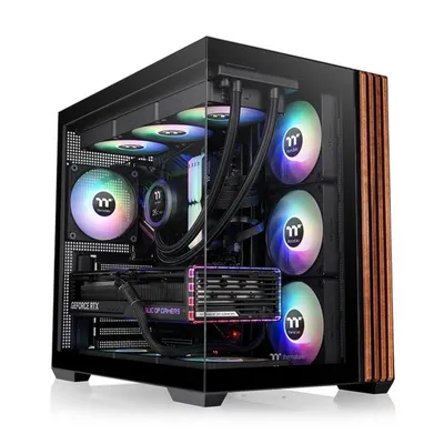 PC-Gehäuse Thermaltake View 380 WS ARGB Glas ATX/Micro ATX/Mini-ITX Schwarz Gaming