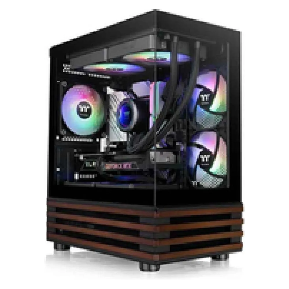 Tower Thermaltake View 170 WS ARGB Micro ATX Gehärtetes Glas ARGB Schwarz