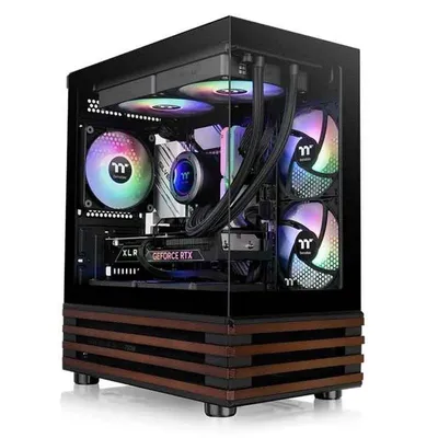 Tower Thermaltake View 170 WS ARGB Micro ATX Gehärtetes Glas ARGB Schwarz