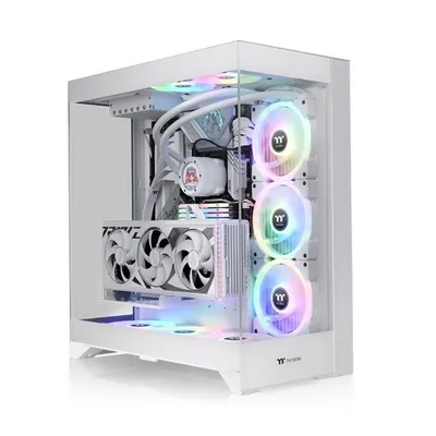 Mid Tower Thermaltake CTE E550 TG Weiß ATX EATX Micro ATX Mini-ITX PC Gehäuse