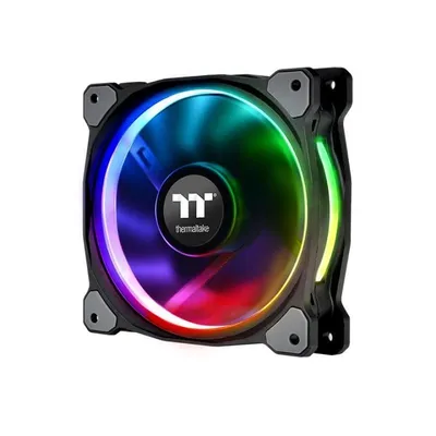 Thermaltake Riing Plus 12 RGB 120 mm 1500 U/min Lüfter mit Controller und LED-Streifen